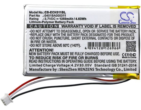 кэмерон китайско 0401ba000311 1250mah аккумулятор для evo ельца, маго-эво, мито-ветта, ветта
кэмерон китайско 0401ba000311 1250mah аккумулятор для evo ельца, маго-эво, мито-ветта, ветта