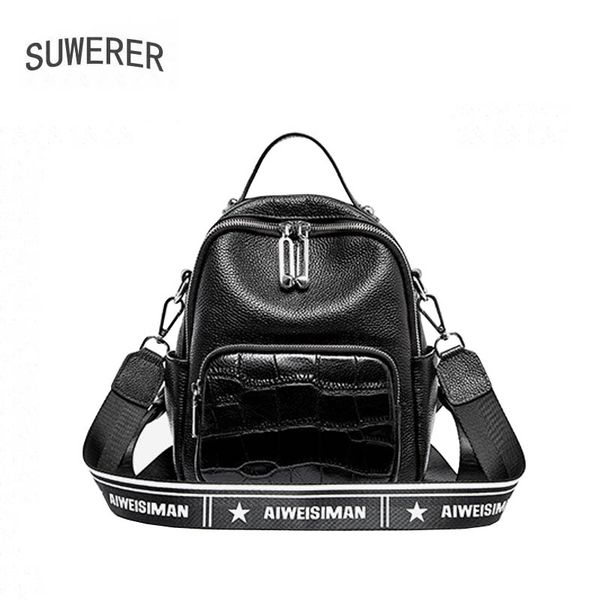 suwerer new women genuine leather backpack real cowhide leather backpack woemn bag large capacity women's
suwerer new women genuine leather backpack real cowhide leather backpack woemn bag large capacity women's