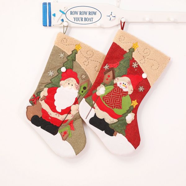 christmas big cute cartoon christmas stockings, window hangings, gift bags, bar party decoration
christmas big cute cartoon christmas stockings, window hangings, gift bags, bar party decoration