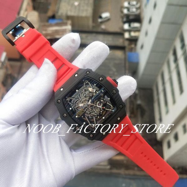 luxury super factory carbon fiber case rm35-02 al dial red rubber strap automatic movement transparent back original clasp men watch watches, Slivery;brown
luxury super factory carbon fiber case rm35-02 al dial red rubber strap automatic movement transparent back original clasp men watch watches, Slivery;brown