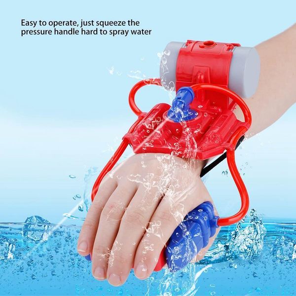 Children Mini Wrist Water Pistol Outdoor Summer Shooter Kids Shooting Child Toys Water Playing Pool Accessories