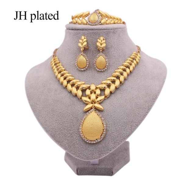 gold color jewelry sets for women dubai wedding bridal ornament necklace earrings bracelet ring bridal african gifts set, Silver
gold color jewelry sets for women dubai wedding bridal ornament necklace earrings bracelet ring bridal african gifts set, Silver