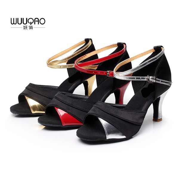 wuuqao women's tango ballroom latin dance shoes salsa shoes 7cm/5cm heeled high-heeled dance girls
wuuqao women's tango ballroom latin dance shoes salsa shoes 7cm/5cm heeled high-heeled dance girls