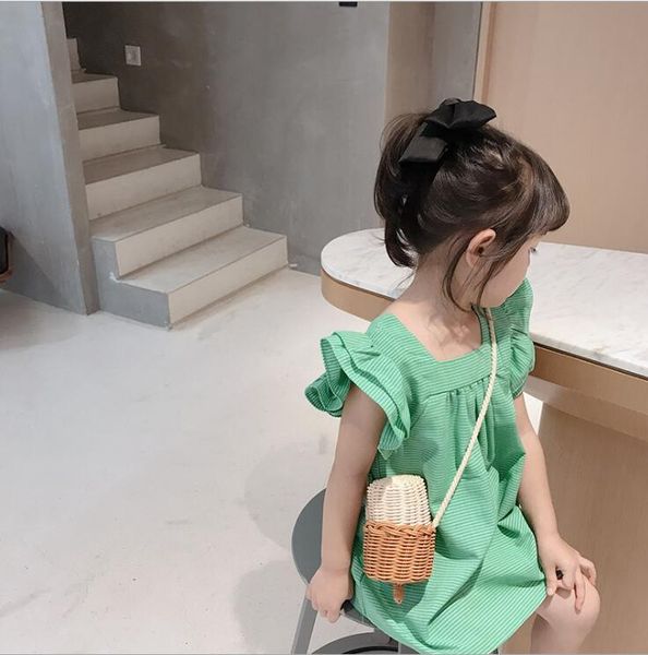 2020 new style girls striped dress sleeve fashion cotton girls dresses 2-7t qh21, Red;yellow
2020 new style girls striped dress sleeve fashion cotton girls dresses 2-7t qh21, Red;yellow