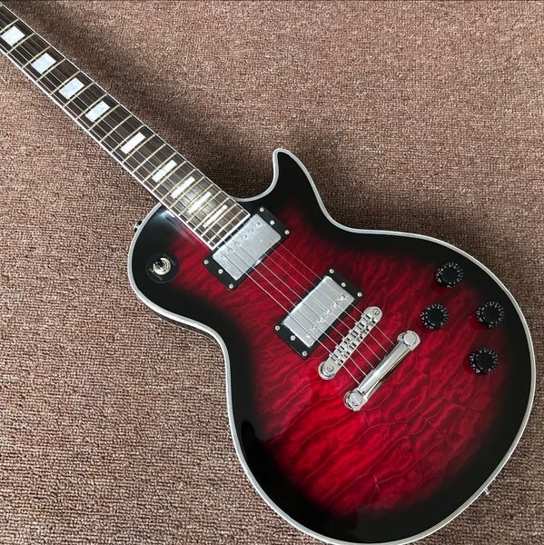 custom electric guitar,handmade 6 stings red color flame gitaar,rosewood fingerboard.musical instruments guitarra
custom electric guitar,handmade 6 stings red color flame gitaar,rosewood fingerboard.musical instruments guitarra
