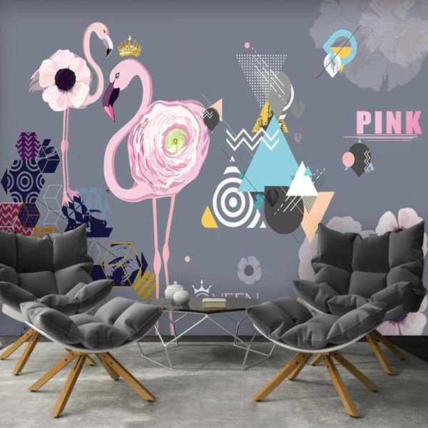 dropship обычай большого 3d обои mural nordic минималистский pink flamingo геометрия tv фон обои mural
dropship обычай большого 3d обои mural nordic минималистский pink flamingo геометрия tv фон обои mural