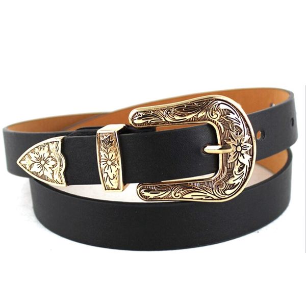 2019 new women belt ancient silver vintage flower carving buckle leather belt women fashion length black apparel, Black;brown
2019 new women belt ancient silver vintage flower carving buckle leather belt women fashion length black apparel, Black;brown