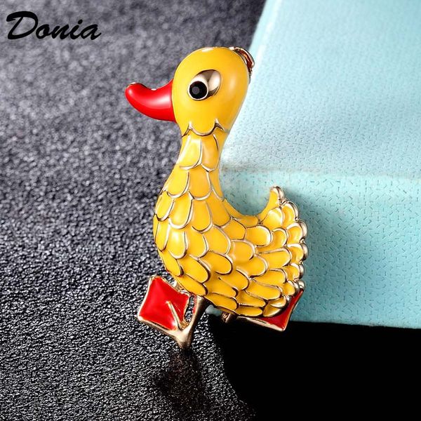 donia jewelry geel enamel duck vorm animal broches sieraden vrouwen paar sjaal pak trui pin hijab accessoire carton pin broche, Gray
donia jewelry geel enamel duck vorm animal broches sieraden vrouwen paar sjaal pak trui pin hijab accessoire carton pin broche, Gray