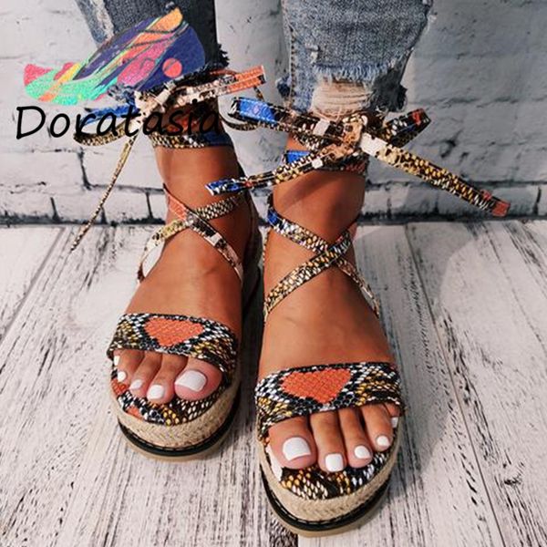 dress shoes doratasia big size 35-43 fashion wholesale snake print sandals open toe platform gladiator women summer woman, Black
dress shoes doratasia big size 35-43 fashion wholesale snake print sandals open toe platform gladiator women summer woman, Black