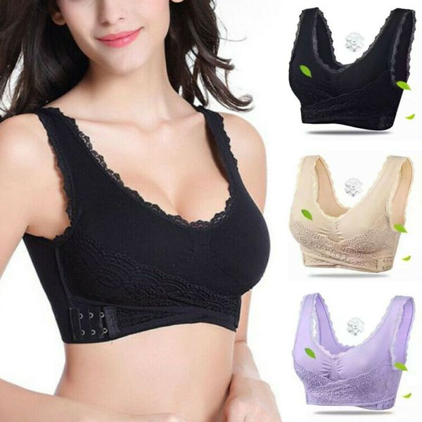 2020 new women cross side casual adjustable sports bras fitness push-up lace floral bra, White;black
2020 new women cross side casual adjustable sports bras fitness push-up lace floral bra, White;black