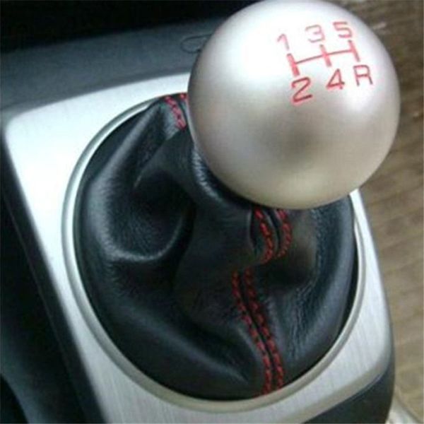 silver universal 5/6 gears car accessories gearstick shifter aluminum manual transmission leather gear shift knob car-styling
silver universal 5/6 gears car accessories gearstick shifter aluminum manual transmission leather gear shift knob car-styling