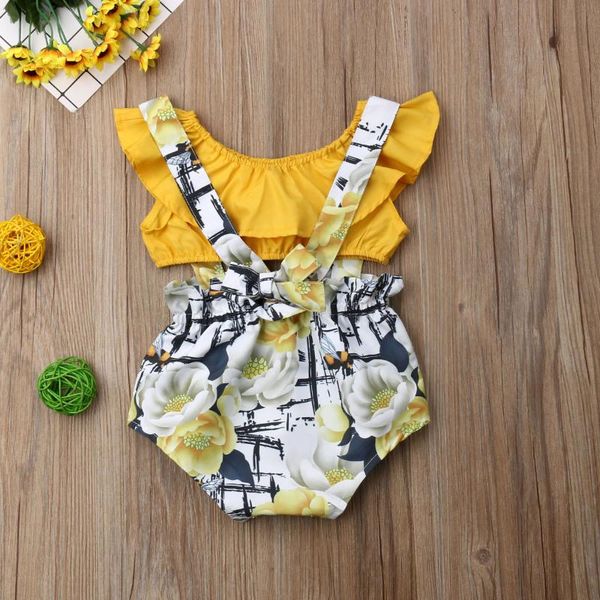 summer fashion 2pcs newborn baby outfits suit toddler girls floral short tube overall pp pants 2pcs clothes sets, White
summer fashion 2pcs newborn baby outfits suit toddler girls floral short tube overall pp pants 2pcs clothes sets, White
