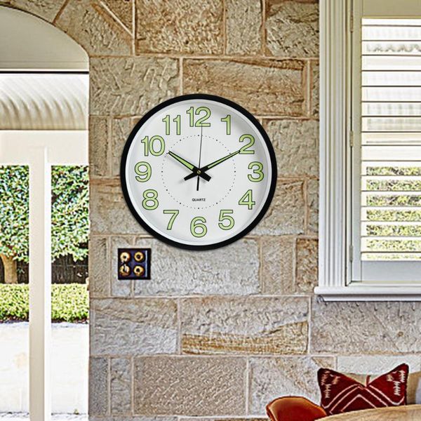 12 inch glow dark wall clock silent quartz luminous wall classic night clocks decorative art decal clocks home decor
12 inch glow dark wall clock silent quartz luminous wall classic night clocks decorative art decal clocks home decor