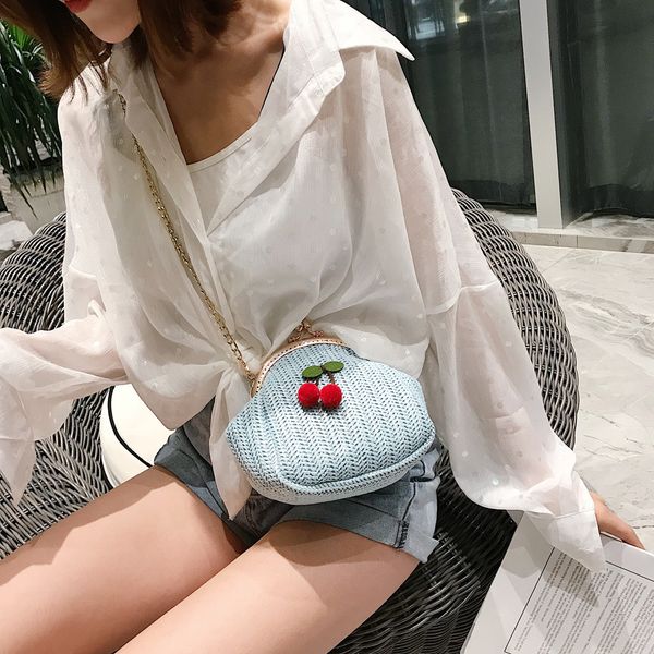 women's retro woven shoulder bag fashion cherry chain rope knitted women crossbody handbag woven bags beach bag bohemia
women's retro woven shoulder bag fashion cherry chain rope knitted women crossbody handbag woven bags beach bag bohemia