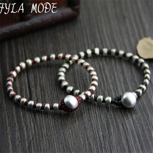 fyla mode hand made braided beaded bracelets antique 925 silver black red thai silver beaded woven bracelet 17cm long wt002, Golden;silver
fyla mode hand made braided beaded bracelets antique 925 silver black red thai silver beaded woven bracelet 17cm long wt002, Golden;silver