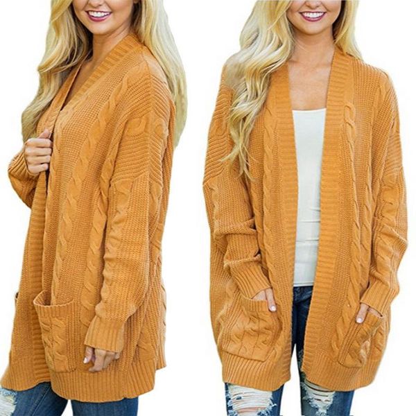 women's autumn and winter style batwing sleeves open front long knitted sweaters jackets long sleeve chunky oversized knit coat, White;black
women's autumn and winter style batwing sleeves open front long knitted sweaters jackets long sleeve chunky oversized knit coat, White;black