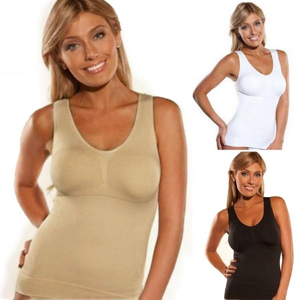 shapewear plus size bra cami tank women body shaper removable shaper underwear slimming vest corset shapewear, Black;white
shapewear plus size bra cami tank women body shaper removable shaper underwear slimming vest corset shapewear, Black;white