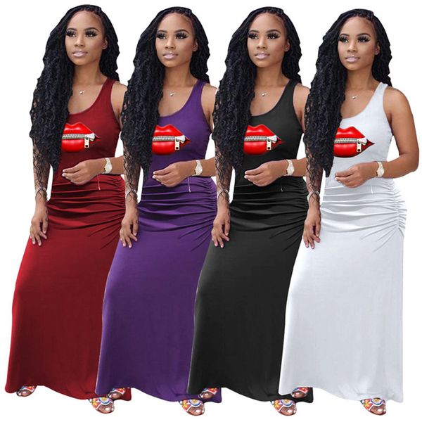 women dresses fashion lip clothing sleeveless casual dresses solid color zipper dress summer clothes dhl 3200, Black;gray
women dresses fashion lip clothing sleeveless casual dresses solid color zipper dress summer clothes dhl 3200, Black;gray