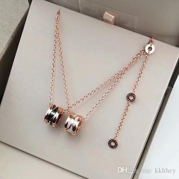 2019 women luxury designer jewelry ceramic pendant stainless steel lady's rose gold necklace gold chains love necklaces wedding set, Silver
2019 women luxury designer jewelry ceramic pendant stainless steel lady's rose gold necklace gold chains love necklaces wedding set, Silver