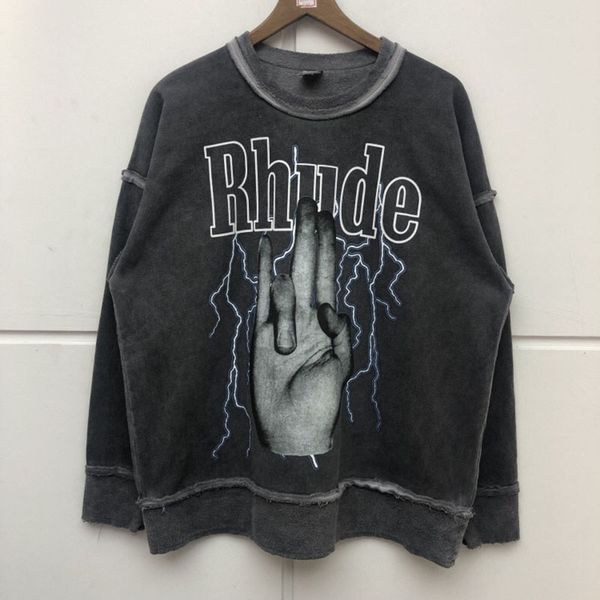 hip hop sweatshirts men women digital direct printing washed do old casual cotton hoodie pullover, Black
hip hop sweatshirts men women digital direct printing washed do old casual cotton hoodie pullover, Black