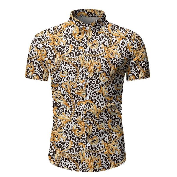 men's casual shirts summer european young men leisure slim short sleeve floral shirt gentlemen business fashion, White;black
men's casual shirts summer european young men leisure slim short sleeve floral shirt gentlemen business fashion, White;black