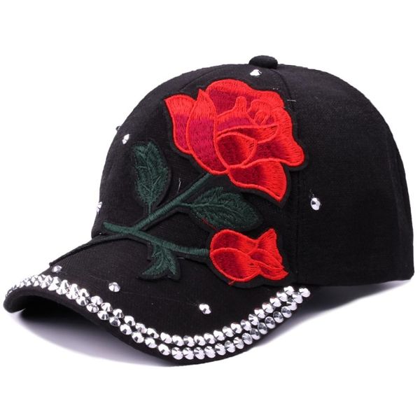 new fashion solid color baseball cap women baseball cap flower embroidery rhinestone size adjustable snapback hat, Blue;gray
new fashion solid color baseball cap women baseball cap flower embroidery rhinestone size adjustable snapback hat, Blue;gray