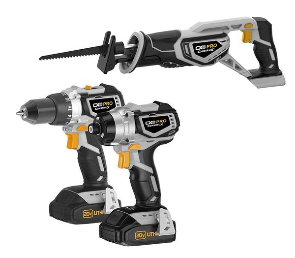 Новый CONSTRUX про CXP20VDIR 20В Макс дрель, гайковерт, Сабельная пила комбинированный комплект
Новый CONSTRUX про CXP20VDIR 20В Макс дрель, гайковерт, Сабельная пила комбинированный комплект