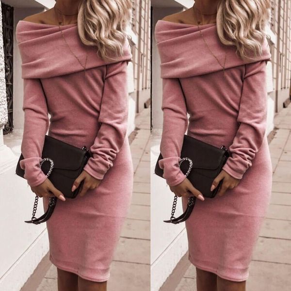 backlakegirls boat neck off the shoulder strapless cocktail dress solid color long sleeve woman dress robe coktail femme, White;black
backlakegirls boat neck off the shoulder strapless cocktail dress solid color long sleeve woman dress robe coktail femme, White;black