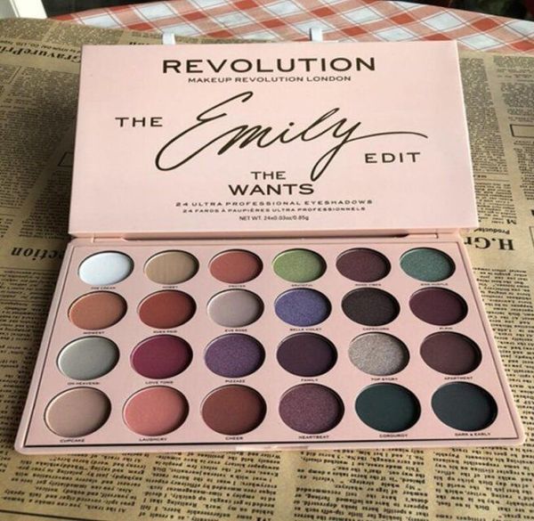 Новейшая РЕВОЛЮЦИЯ ЛОНДОН Макияж 24 цвета Палитра теней для век The Emily Edit The Wants Matte Sh
Новейшая РЕВОЛЮЦИЯ ЛОНДОН Макияж 24 цвета Палитра теней для век The Emily Edit The Wants Matte Sh