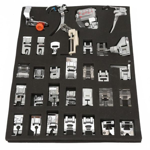 sewing tool household multi-functional sewing machine presser foot set machine accessories, Black
sewing tool household multi-functional sewing machine presser foot set machine accessories, Black