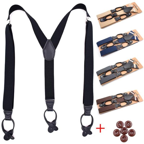 suspenders for men y-back pu leather trimmed button end men's wedding tuxedo braces suspenders gifts for father husband, Black;white
suspenders for men y-back pu leather trimmed button end men's wedding tuxedo braces suspenders gifts for father husband, Black;white