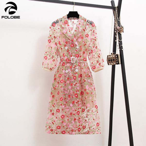 vintage flower embroidery overlay trench coat women double-breasted notched lantern sleeve belt mesh long coat outerwear 2pcs, Tan;black
vintage flower embroidery overlay trench coat women double-breasted notched lantern sleeve belt mesh long coat outerwear 2pcs, Tan;black