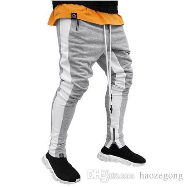 new sport pants men running pants fitness bodybuilding sweatpants sport running men pants with zipper gym jogging trousers, Black
new sport pants men running pants fitness bodybuilding sweatpants sport running men pants with zipper gym jogging trousers, Black