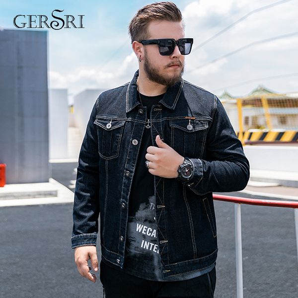 gersri plus size 4xl 5xl denim jacket men autumn fashion jeans jacket coat male slim fit casual coats outwear and coats, Black;brown
gersri plus size 4xl 5xl denim jacket men autumn fashion jeans jacket coat male slim fit casual coats outwear and coats, Black;brown