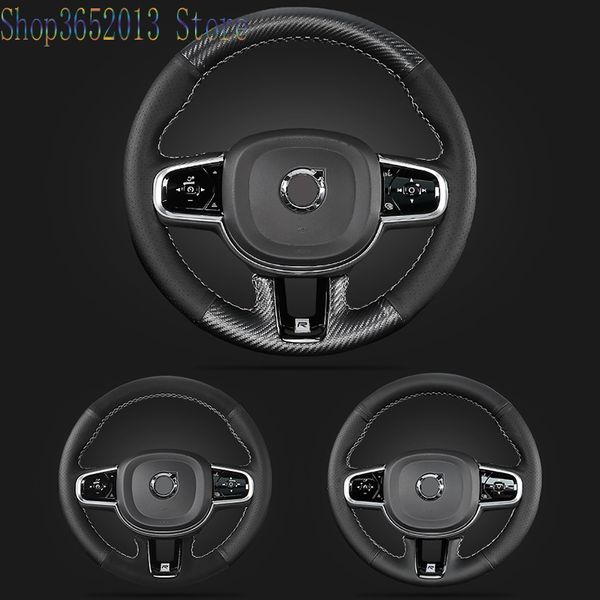 1pcs for xc60 2018-2019 genuine leather diy car steering wheel cover car styling accessories
1pcs for xc60 2018-2019 genuine leather diy car steering wheel cover car styling accessories