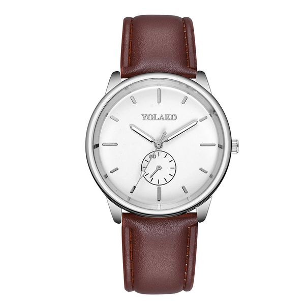 2019 yolako watches men luxurious business leather band belt watch simple mirror relogio masculino quartz wristwatches montre, Slivery;brown
2019 yolako watches men luxurious business leather band belt watch simple mirror relogio masculino quartz wristwatches montre, Slivery;brown