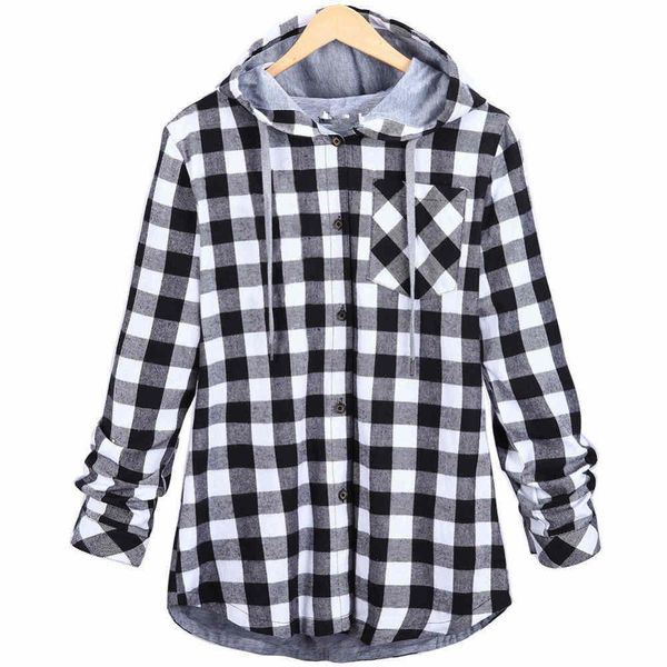 hip hop plaid shirt men high street fashion swag designer hoodie clothing loose hipster longline hood chemise harajuku s -xxl, Black
hip hop plaid shirt men high street fashion swag designer hoodie clothing loose hipster longline hood chemise harajuku s -xxl, Black
