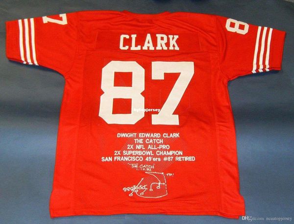 retro #87 dwight clark custom stat mitchell & ness jersey the catch mens stitching high-end size s-5xl football jerseys college ncaa, Black;red
retro #87 dwight clark custom stat mitchell & ness jersey the catch mens stitching high-end size s-5xl football jerseys college ncaa, Black;red