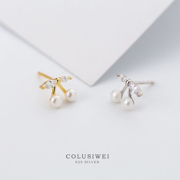 colusiwei authentic 925 sterling silver cute cherry stud earrings for women anti-allergy fashion pearl jewelry 2020 new, Golden;silver
colusiwei authentic 925 sterling silver cute cherry stud earrings for women anti-allergy fashion pearl jewelry 2020 new, Golden;silver