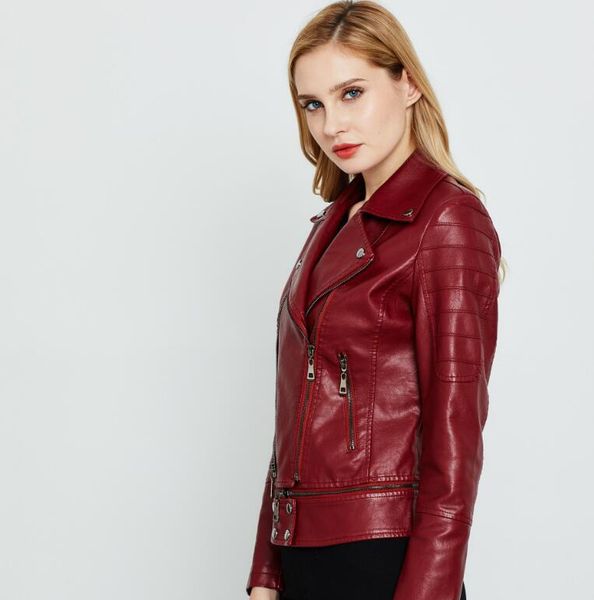 3 colors cool designer jackets for women leather sweatshirts 2020 fashion brand jacket casual zipper streetwear xs-2xl available, Black;brown
3 colors cool designer jackets for women leather sweatshirts 2020 fashion brand jacket casual zipper streetwear xs-2xl available, Black;brown
