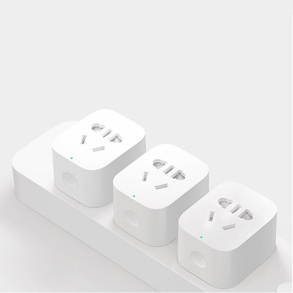xiaomi mijia smart socket plug wifi wireless remote socket adaptor power on and off with phone drop shipping
xiaomi mijia smart socket plug wifi wireless remote socket adaptor power on and off with phone drop shipping