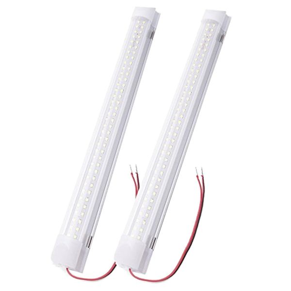 2pcs 12v 2.5w 72 led universal auto car caravan van bus interior white light bar work light strip lamp on/off switch
2pcs 12v 2.5w 72 led universal auto car caravan van bus interior white light bar work light strip lamp on/off switch