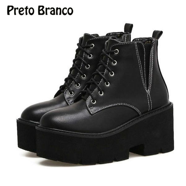 preto branco 2020 spring autumn winter wild wedge heel boots loose thick high heel ankle boots women women fashion boot, Black
preto branco 2020 spring autumn winter wild wedge heel boots loose thick high heel ankle boots women women fashion boot, Black