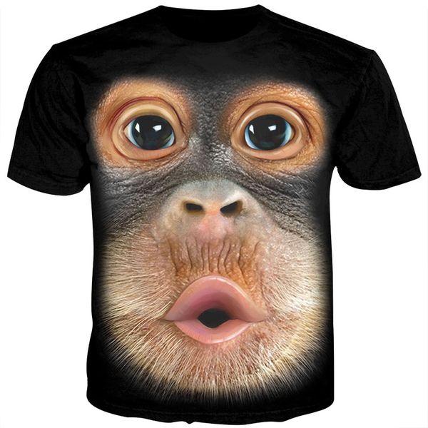 cloudstyle 3d animal tshirt male funny monkey gorilla tee shirt short sleeve harajuku streetwear t shirt men summer, White;black
cloudstyle 3d animal tshirt male funny monkey gorilla tee shirt short sleeve harajuku streetwear t shirt men summer, White;black