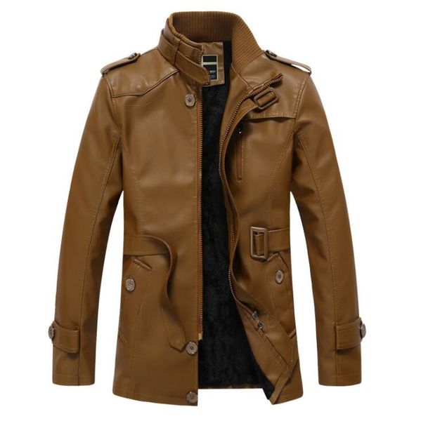 xiu luo 3xl men slim casual outwear bomber jacket winderbreaker pu motorcycle leather jackets 2019 winter male fur coat, Black
xiu luo 3xl men slim casual outwear bomber jacket winderbreaker pu motorcycle leather jackets 2019 winter male fur coat, Black