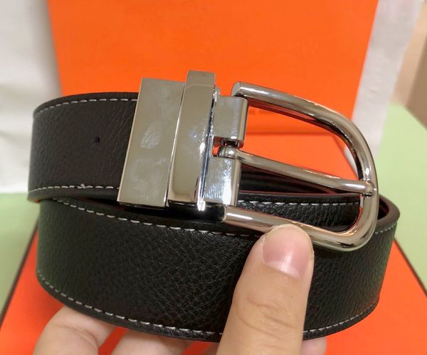 belt design of mens and women belt fashion big buckle real leather h r luxury belts for men with box ing, Black;brown
belt design of mens and women belt fashion big buckle real leather h r luxury belts for men with box ing, Black;brown