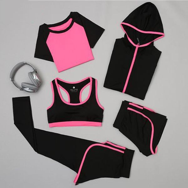yoga outfits 2021 macaron women's tracksuit gym set suit fitness short cropped and leggings running workout, White;red
yoga outfits 2021 macaron women's tracksuit gym set suit fitness short cropped and leggings running workout, White;red