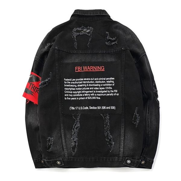 denim jackets men patch print hip hop jeans jacket men 2019 autumn black material denim jackets casual streetwear, Black;brown
denim jackets men patch print hip hop jeans jacket men 2019 autumn black material denim jackets casual streetwear, Black;brown