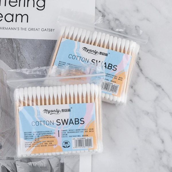 100/200 pcs cleansing cotton swabs double-headed makeup sticks designed with double cotton tip soft and absorbent makeup sale
100/200 pcs cleansing cotton swabs double-headed makeup sticks designed with double cotton tip soft and absorbent makeup sale