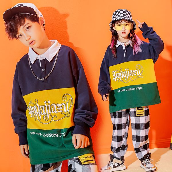 children's hip-hop suit boys loose handsome t-shirt long sleeve jazz dance performance clothes girls fashion street wear dwy3114, Black;red
children's hip-hop suit boys loose handsome t-shirt long sleeve jazz dance performance clothes girls fashion street wear dwy3114, Black;red